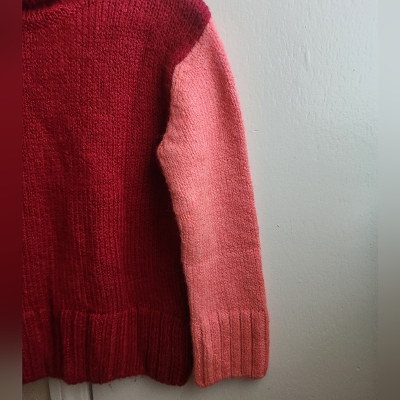NWOT Mango- Colourblock Turtle Neck Sweater - Picture 4 of 6